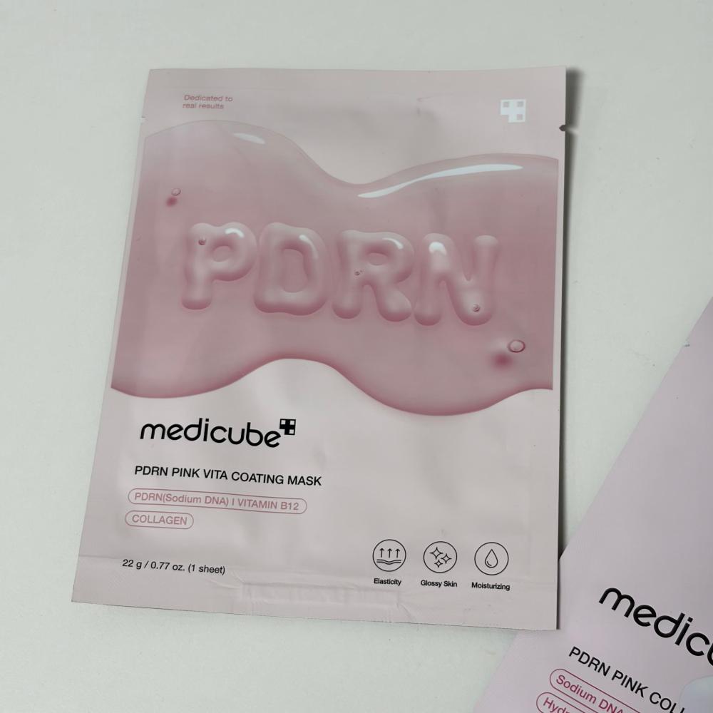 피디알엔 핑크 비타 코팅 마스크